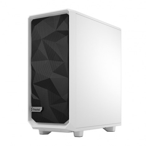 Fractal Design | Meshify 2 Compact Clear Tempered Glass | White | Power supply included | ATX - 5